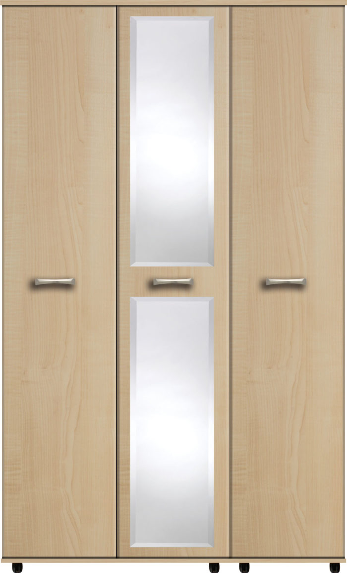Crendon 3 Door Wardrobe with one Mirror - Image 3