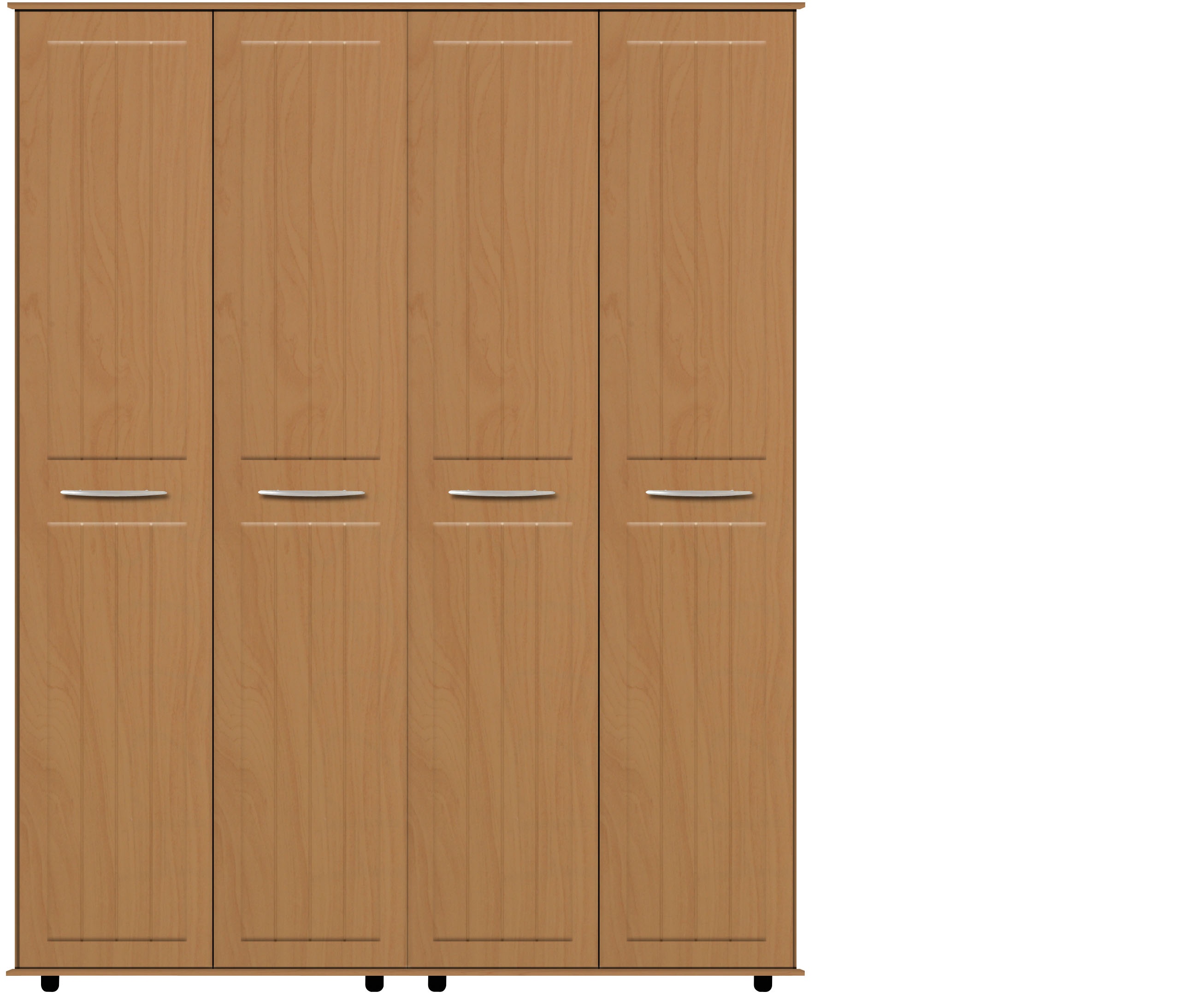 Tiddington 4 Door Wardrobe