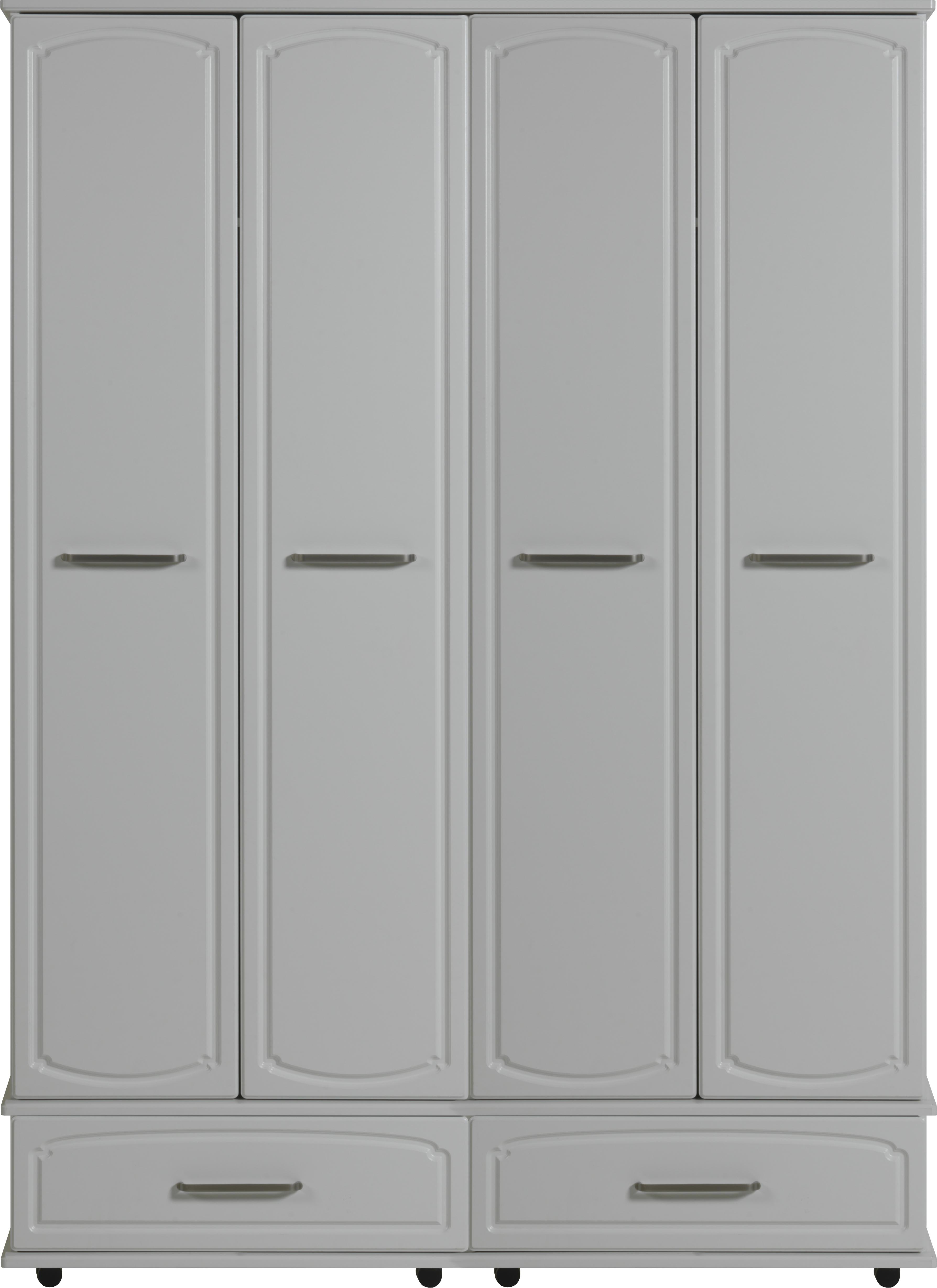 Thame Extra High Wardrobe with 4 Doors and 2 Drawers - Image 2