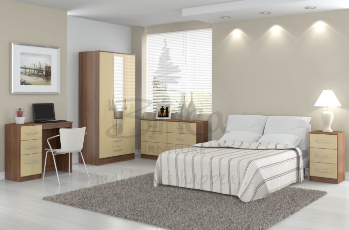 Lynx 2 Door Combi Wardrobe - Image 6
