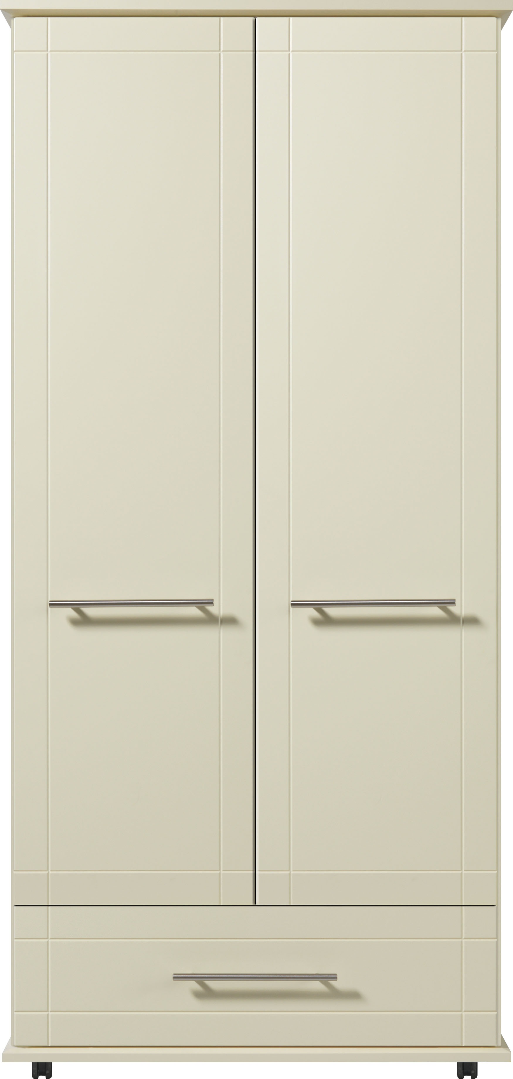 Shabbington Tallboy Wardrobe With 2 Doors And 1 Drawer Crendon