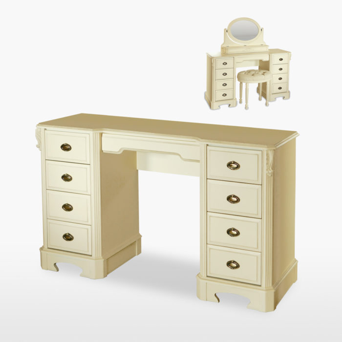 Regent 9 Drawer Dressing Table