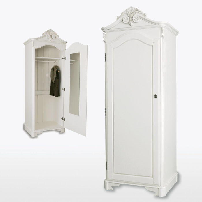 Regent 1 Door Wardrobe - Image 2