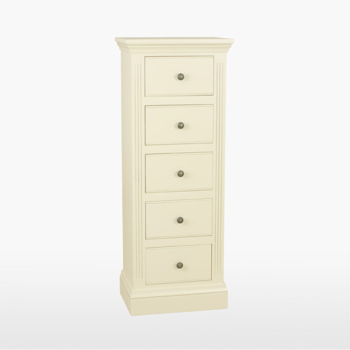 Trafalgar 5 Drawer Narrow Chest