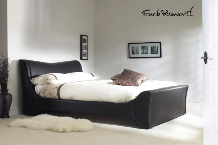 Veneto Faux Leather Bed