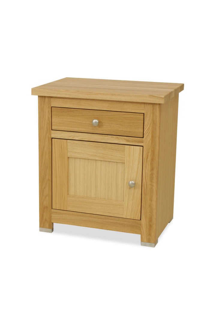 Charlton Bedside Table 1 Drawer +1 Door