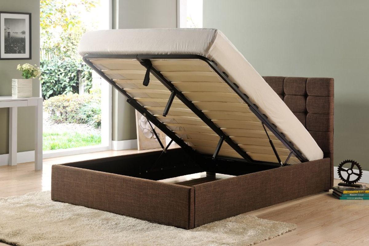 Isabella Ottoman Fabric Bed Crendon Beds & Furniture