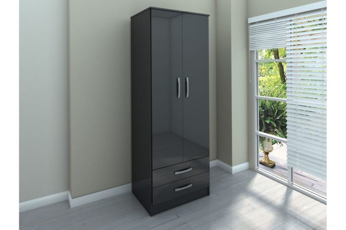 Lynx 2 Door Combi Wardrobe - Image 7