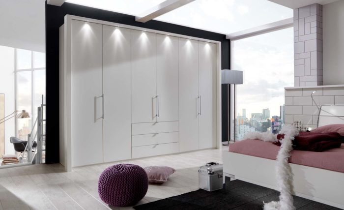 Kensington 6 Door 3 Drawer Wardrobe - Image 3